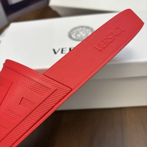 Replica Versace Slippers For Men #1435276 $42.00 USD for Wholesale