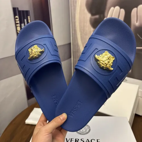 Replica Versace Slippers For Women #1435279 $42.00 USD for Wholesale