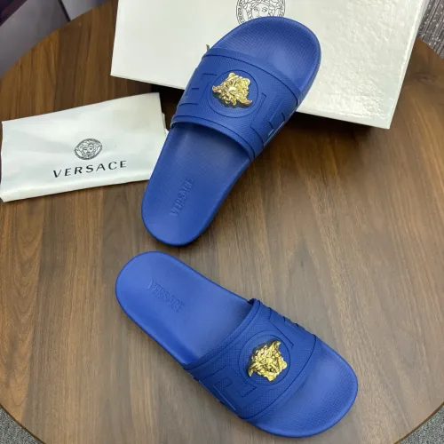 Replica Versace Slippers For Women #1435279 $42.00 USD for Wholesale