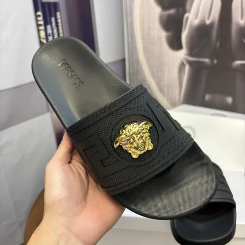 Replica Versace Slippers For Women #1435281 $42.00 USD for Wholesale