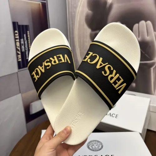 Replica Versace Slippers For Men #1435311 $42.00 USD for Wholesale