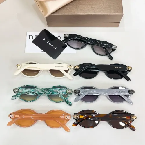 Replica Bvlgari AAA Quality Sunglasses #1435313 $60.00 USD for Wholesale