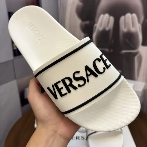 Replica Versace Slippers For Men #1435315 $42.00 USD for Wholesale