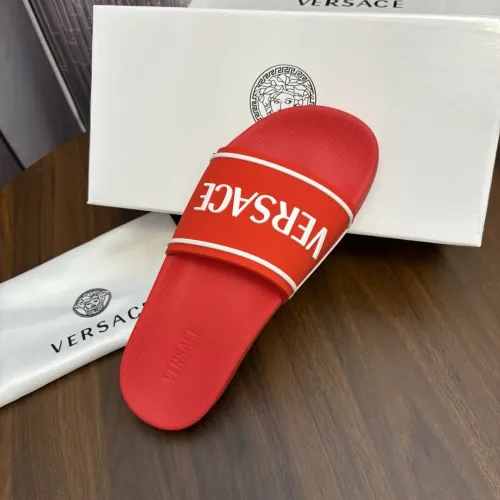 Replica Versace Slippers For Men #1435330 $42.00 USD for Wholesale