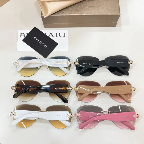 Replica Bvlgari AAA Quality Sunglasses #1435336 $60.00 USD for Wholesale