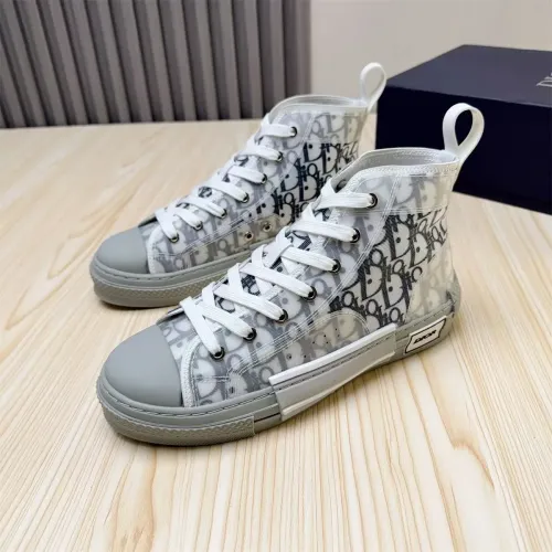 Replica Christian Dior High Top Shoes For Men #1435489 $76.00 USD for Wholesale