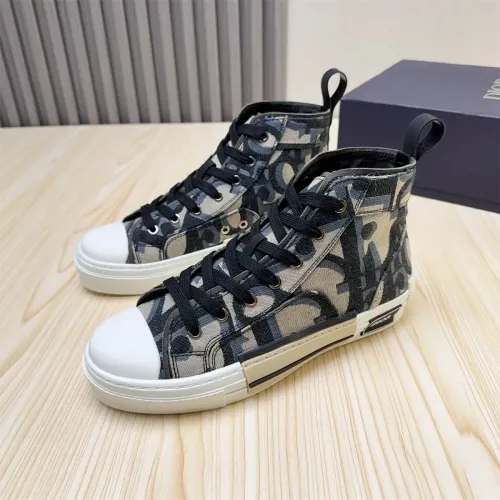 Replica Christian Dior High Top Shoes For Men #1435494 $76.00 USD for Wholesale