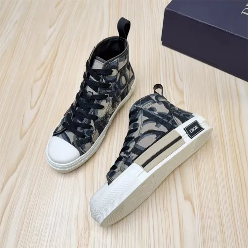 Replica Christian Dior High Top Shoes For Men #1435494 $76.00 USD for Wholesale