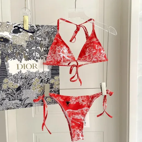 Replica Christian Dior Bathing Suits For Women #1435497 $36.00 USD for Wholesale