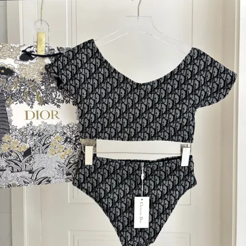 Replica Christian Dior Bathing Suits For Women #1435582 $45.00 USD for Wholesale