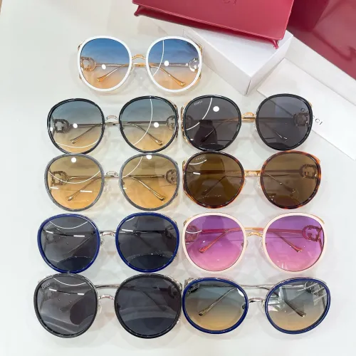 Replica Gucci AAA Quality Sunglasses #1435751 $60.00 USD for Wholesale