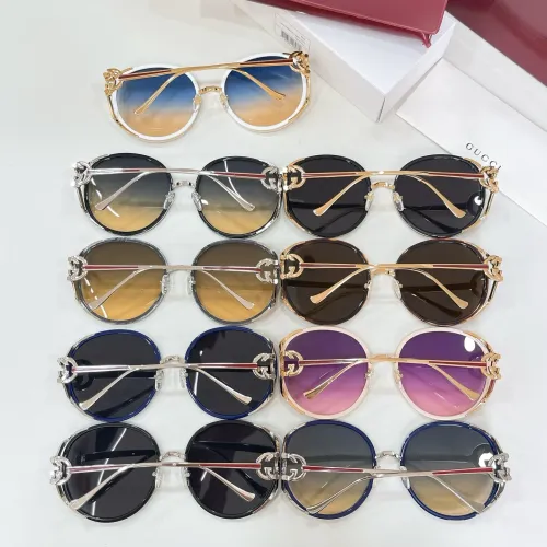 Replica Gucci AAA Quality Sunglasses #1435751 $60.00 USD for Wholesale