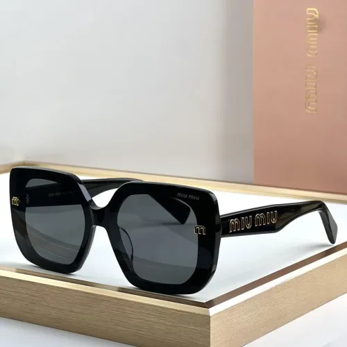 Cheap MIU MIU AAA Quality Sunglasses #1435802, $$60.00 USD On MIU MIU AAA Sunglasses