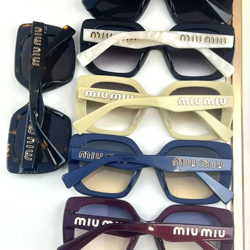 Replica MIU MIU AAA Quality Sunglasses #1435804 $60.00 USD for Wholesale