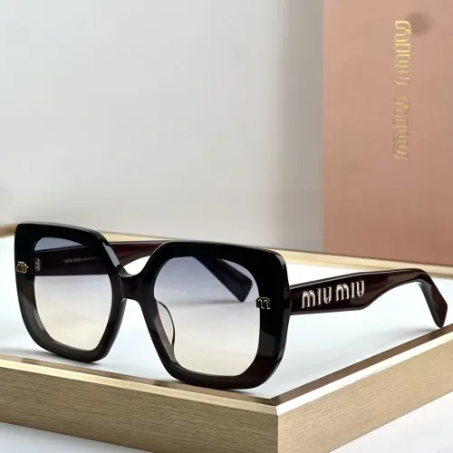 Cheap MIU MIU AAA Quality Sunglasses #1435805, $$60.00 USD On MIU MIU AAA Sunglasses