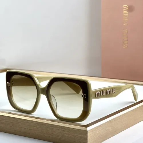 Cheap MIU MIU AAA Quality Sunglasses #1435807, $$60.00 USD On MIU MIU AAA Sunglasses