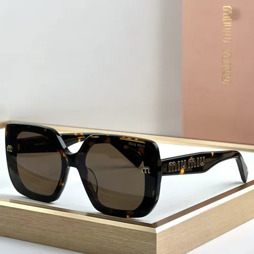 Cheap MIU MIU AAA Quality Sunglasses #1435808, $$60.00 USD On MIU MIU AAA Sunglasses