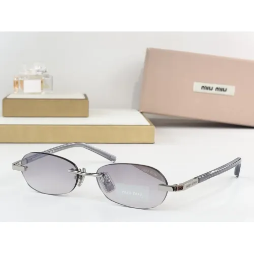 Cheap MIU MIU AAA Quality Sunglasses #1435810, $$64.00 USD On MIU MIU AAA Sunglasses