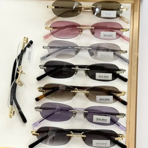 Replica MIU MIU AAA Quality Sunglasses #1435816 $64.00 USD for Wholesale