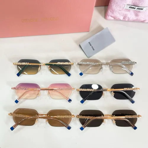 Replica MIU MIU AAA Quality Sunglasses #1435824 $64.00 USD for Wholesale