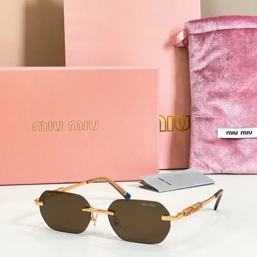 Cheap MIU MIU AAA Quality Sunglasses #1435831, $$64.00 USD On MIU MIU AAA Sunglasses