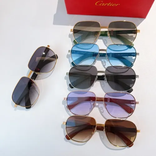 Replica Cartier AAA Quality Sunglassess #1435958 $64.00 USD for Wholesale
