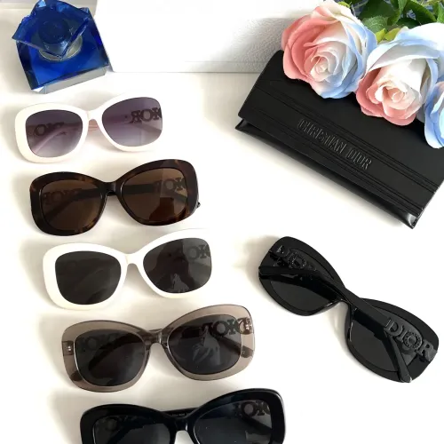 Replica Christian Dior AAA Quality Sunglasses #1436198 $60.00 USD for Wholesale