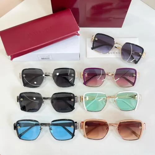 Replica Gucci AAA Quality Sunglasses #1436284 $64.00 USD for Wholesale