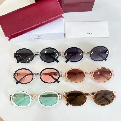 Replica Gucci AAA Quality Sunglasses #1436290 $64.00 USD for Wholesale