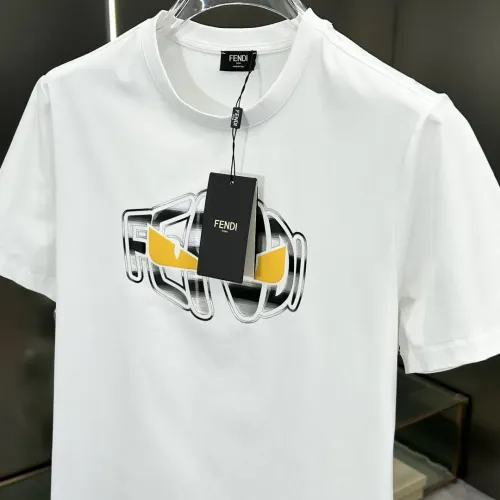 Replica Fendi T-Shirts Short Sleeved For Unisex #1436306 $68.00 USD for Wholesale