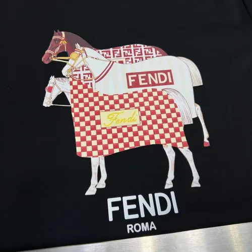 Replica Fendi T-Shirts Short Sleeved For Unisex #1436313 $68.00 USD for Wholesale