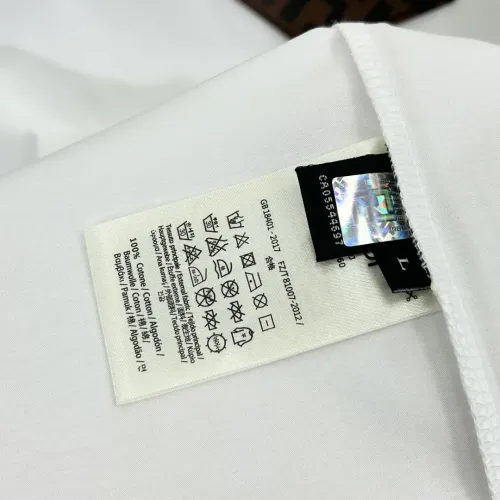 Replica Fendi T-Shirts Short Sleeved For Unisex #1436334 $72.00 USD for Wholesale