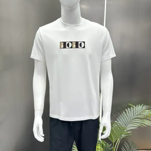 Replica Fendi T-Shirts Short Sleeved For Men #1436346 $80.00 USD for Wholesale