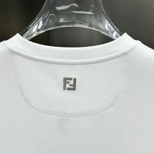 Replica Fendi T-Shirts Short Sleeved For Men #1436346 $80.00 USD for Wholesale