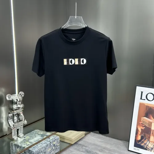 Cheap Fendi T-Shirts Short Sleeved For Men #1436347, $$80.00 USD On Fendi T-Shirts