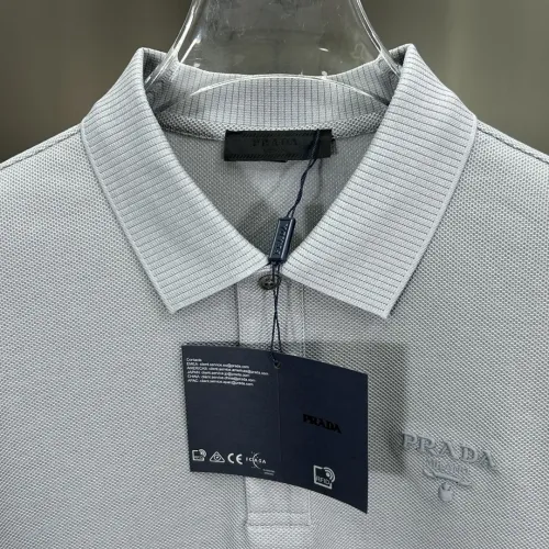 Replica Prada T-Shirts Short Sleeved For Men #1436381 $80.00 USD for Wholesale