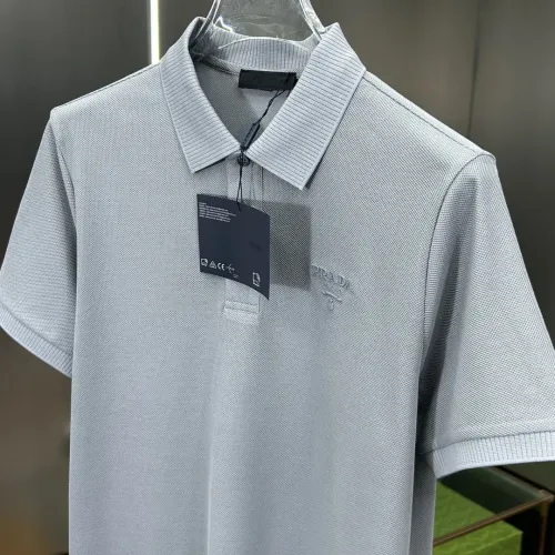 Replica Prada T-Shirts Short Sleeved For Men #1436381 $80.00 USD for Wholesale