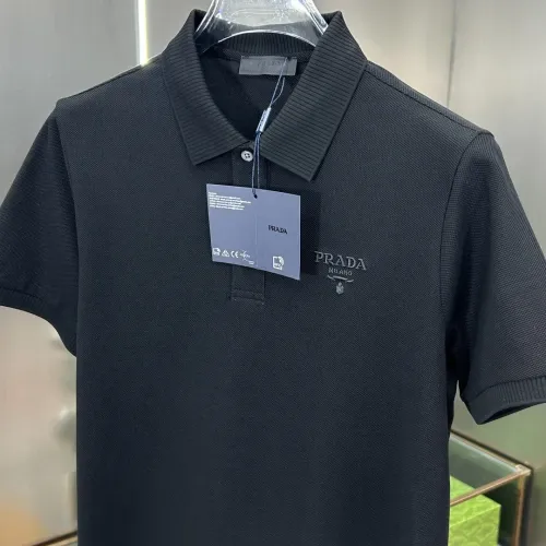 Replica Prada T-Shirts Short Sleeved For Men #1436384 $80.00 USD for Wholesale