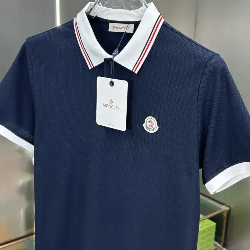 Replica Moncler T-Shirts Short Sleeved For Men #1436386 $80.00 USD for Wholesale
