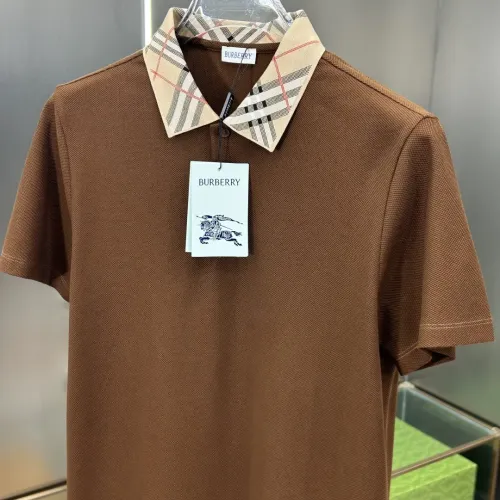 Replica Burberry T-Shirts Short Sleeved For Men #1436390 $80.00 USD for Wholesale