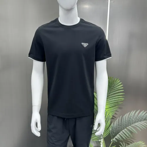 Replica Prada T-Shirts Short Sleeved For Men #1436400 $82.00 USD for Wholesale