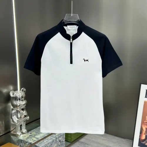 Cheap Thom Browne TB T-Shirts Short Sleeved For Men #1436407, $$82.00 USD On Thom Browne TB T-Shirts