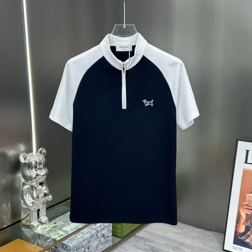 Cheap Thom Browne TB T-Shirts Short Sleeved For Men #1436408, $$82.00 USD On Thom Browne TB T-Shirts