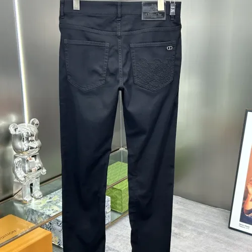 Replica Christian Dior Jeans For Men #1436455 $72.00 USD for Wholesale