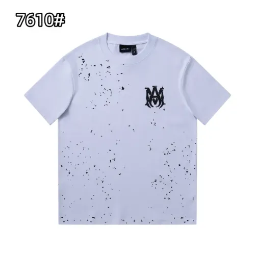 Cheap Amiri T-Shirts Short Sleeved For Men #1436556, $$27.00 USD On Amiri T-Shirts