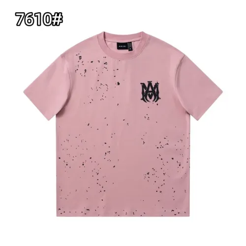 Cheap Amiri T-Shirts Short Sleeved For Men #1436557, $$27.00 USD On Amiri T-Shirts