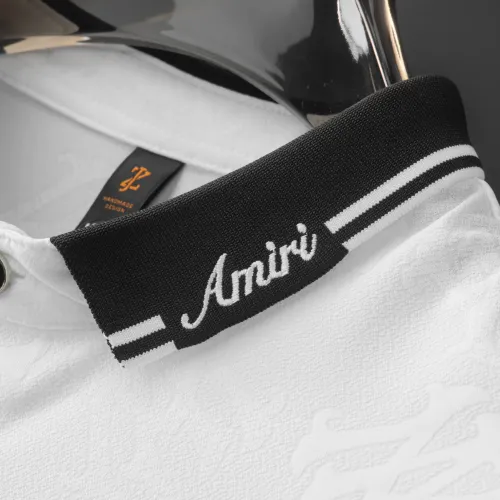 Replica Amiri T-Shirts Short Sleeved For Men #1436696 $45.00 USD for Wholesale