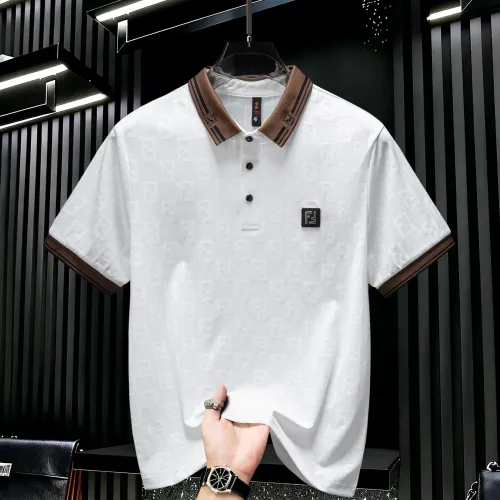 Cheap Fendi T-Shirts Short Sleeved For Men #1436698, $$45.00 USD On Fendi T-Shirts