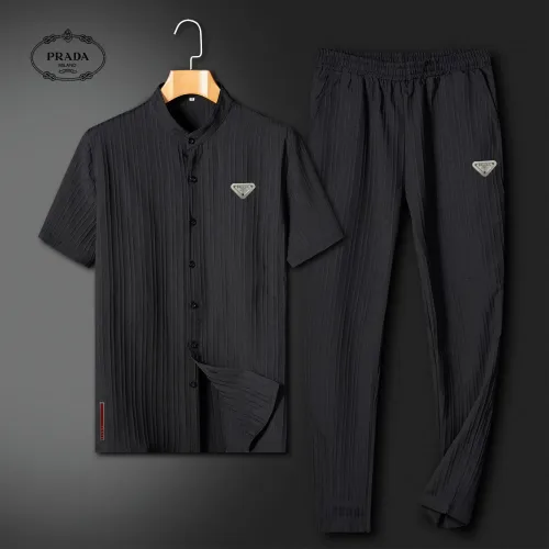 Cheap Prada Tracksuits Short Sleeved For Unisex #1436743, $$64.00 USD On Prada Tracksuits