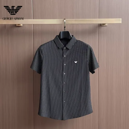 Cheap Armani Shirts Short Sleeved For Men #1436926, $$52.00 USD On Armani Shirts